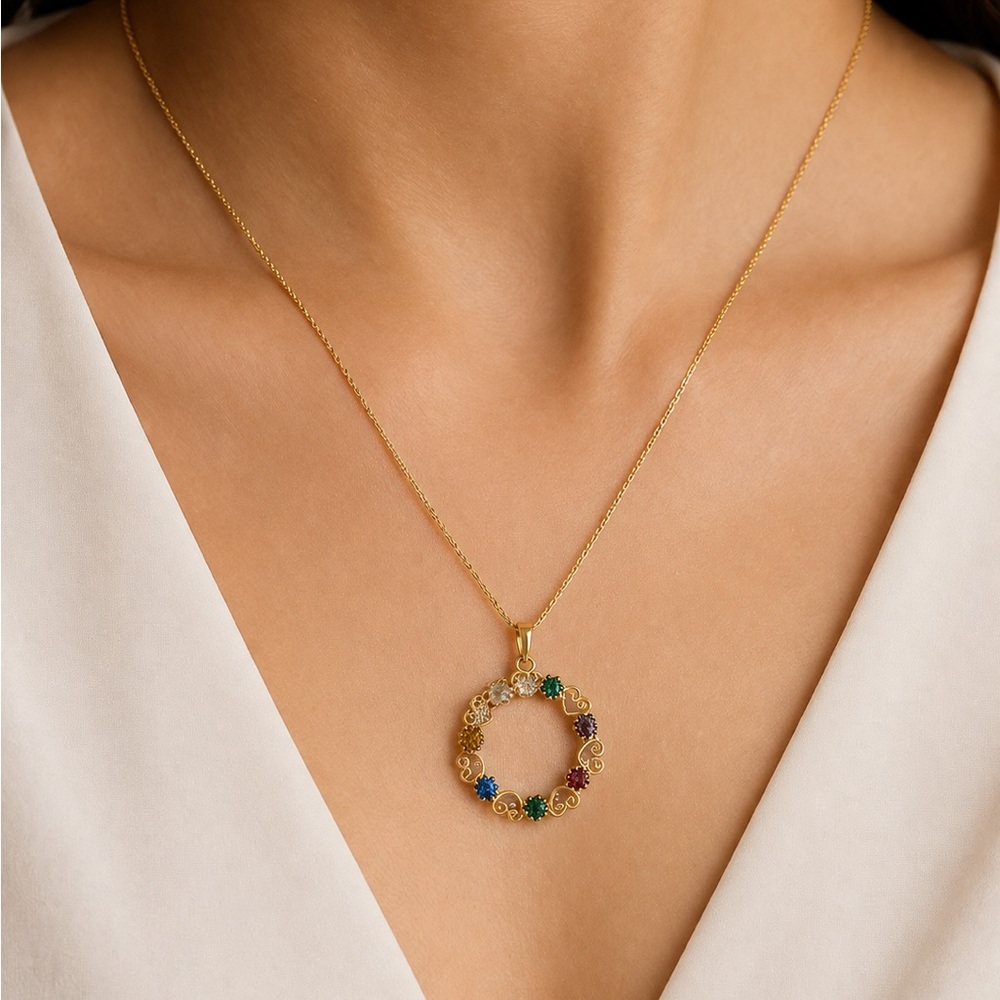 Gold Necklace Women Jewelry Stamped 1/20 14K GF